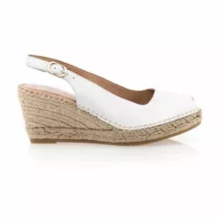 Espadrille Basque Espadrilles / Semelles Corde Femme Blanc