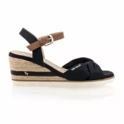 Tom Tailor Espadrilles / Semelles Corde Femme Bleu