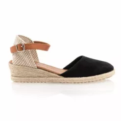 Relax Espadrilles / Semelles Corde Femme Noir