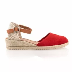 Relax Espadrilles / Semelles Corde Femme Rouge