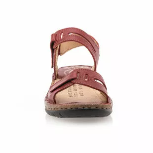 Valmonte Chaussures Confort Femme Rouge â Image 3