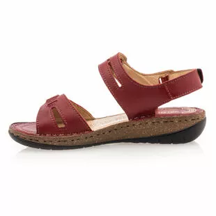 Valmonte Chaussures Confort Femme Rouge â Image 4