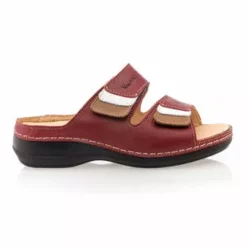 Valmonte Chaussures Confort Femme Rouge