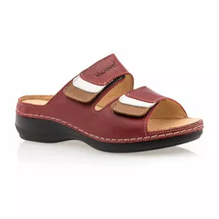 Valmonte Chaussures Confort Femme Rouge â Image 2