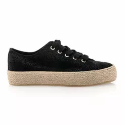 Terre D'épices Espadrilles / Semelles Corde Femme Noir