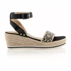 Tom Tailor Espadrilles / Semelles Corde Femme Noir