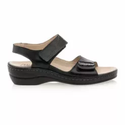 Valmonte Chaussures Confort Femme Noir