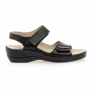 Valmonte Chaussures Confort Femme Noir