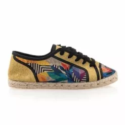 Espadrille Basque Espadrilles / Semelles Corde Femme Jaune