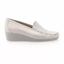 MOC FRANCE Chaussures Confort Femme Gris