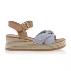 Love Our Planet Espadrilles / Semelles Corde Femme Bleu