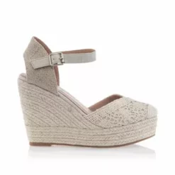 Refresh Espadrilles / Semelles Corde Femme Beige
