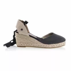 Fresh Poésie Espadrilles / Semelles Corde Femme Noir