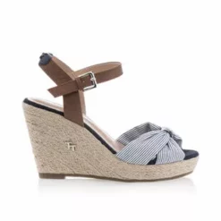 Tom Tailor Espadrilles / Semelles Corde Femme Bleu