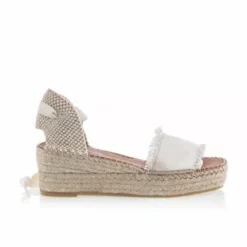 Espadrille Basque Espadrilles / Semelles Corde Femme Beige